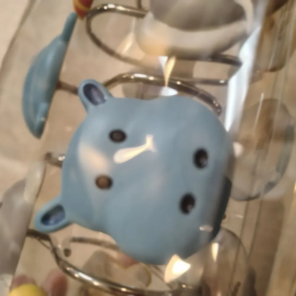 Animal Shower Curtain Hooks Set